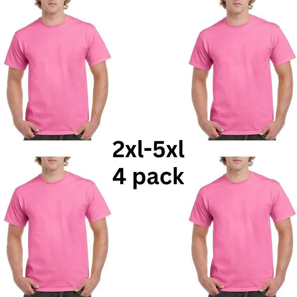 NEW 4 pack unisex/ men women shirt short sleeve 4 shirts great deal!